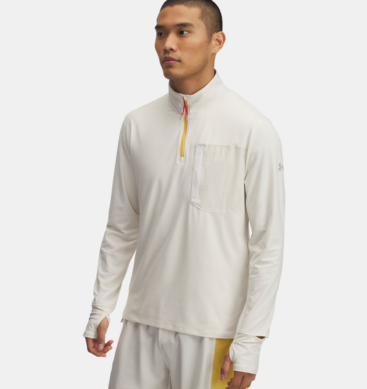 Haut ¼ zip pour homme Stone / Sandstorm / Reflective