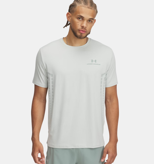 Haut a manches courtes a motifs UA vanish energy hydro green