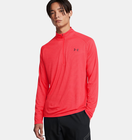 Haut ½ zip pour homme Racer Red / Cardinal